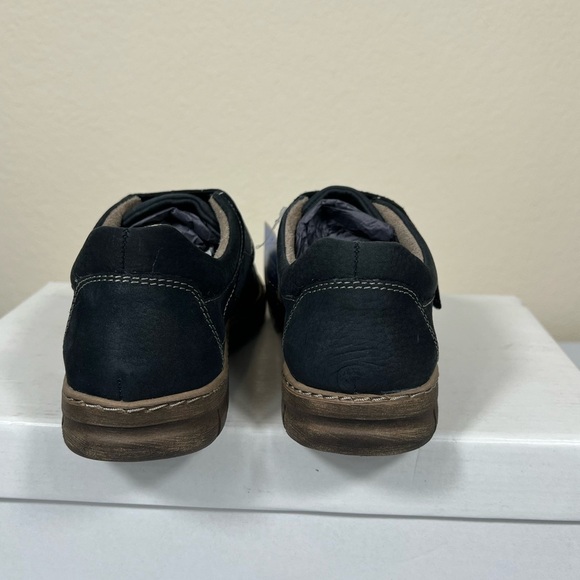 Josef Seibel waterproof suede navy shoes 37 - Picture 4 of 6